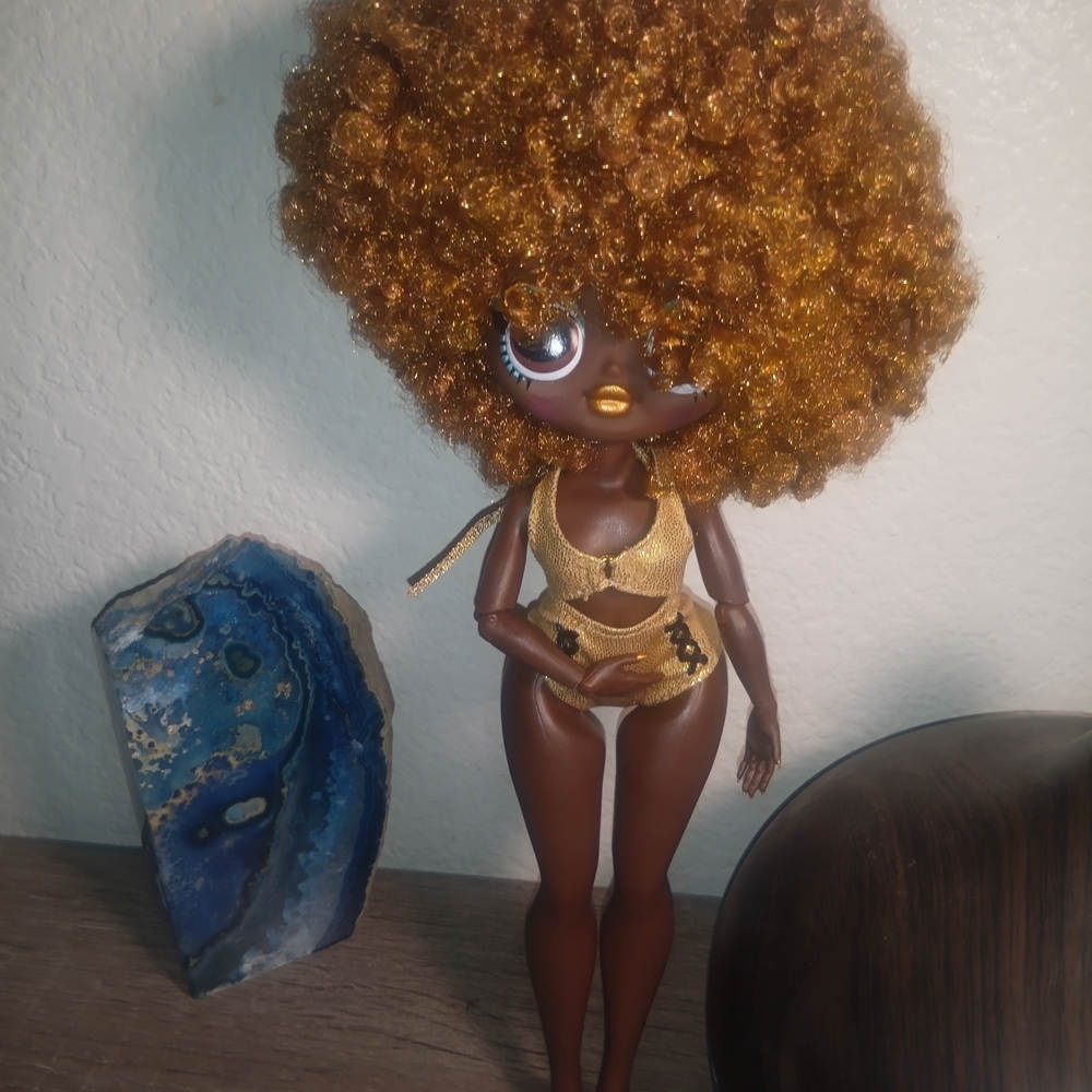Gold Hair Doll